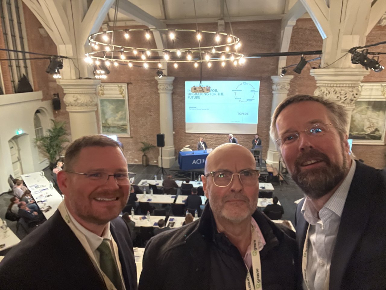 A picture of Bob Riley, Manu Rego, Brian Kimberley - 2025 Future of Chemical Recycling