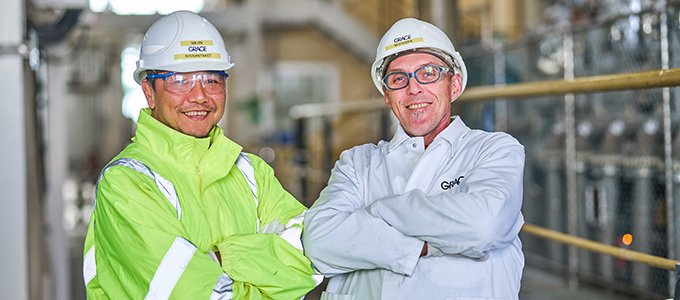 Image of Grace warehouse employees