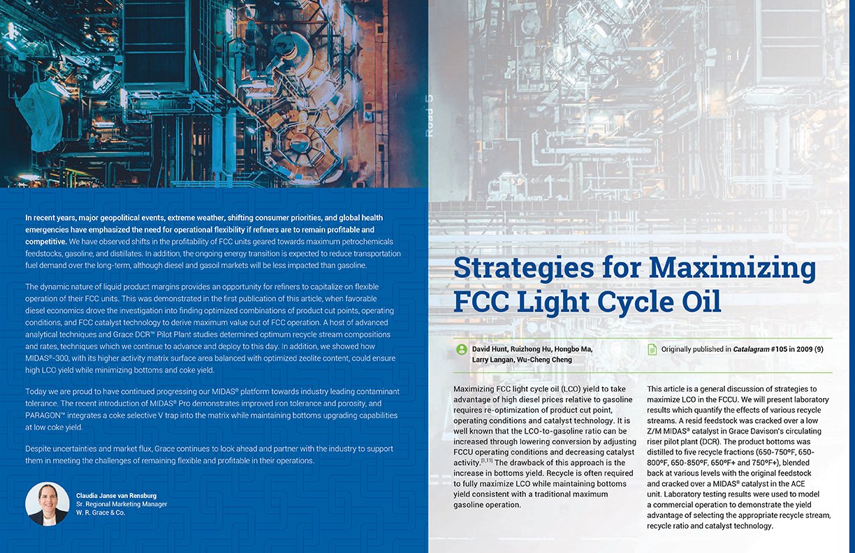 Image of Strategies for Maximizing FCC Light Cycle Oil